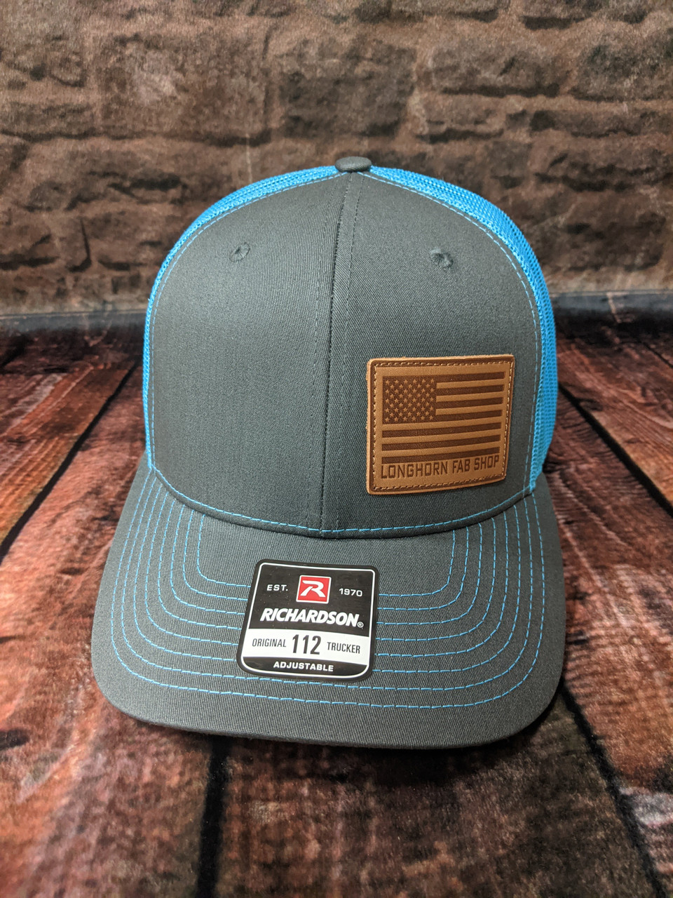 Longhorn Gear | Snapback Hat | Lower Panel Leather Patch | 201102