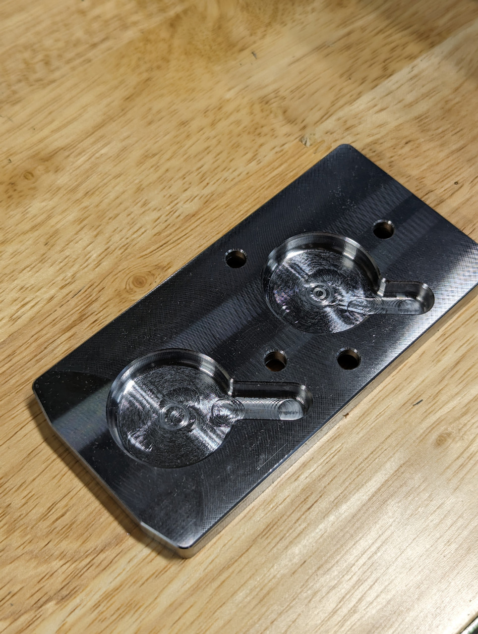 Dual 1.25in Bar Holder | Through Coolant Both Pockets Left Side