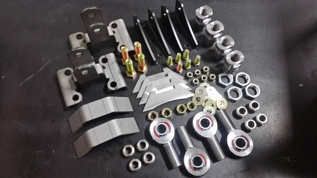 Professional Grade Duramax Traction Bars WeldIt Kit 2011Present