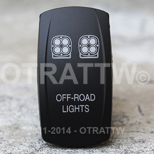 Off-Road Lights Rocker Switch - Contura V (VVPZCBD-5SL1)