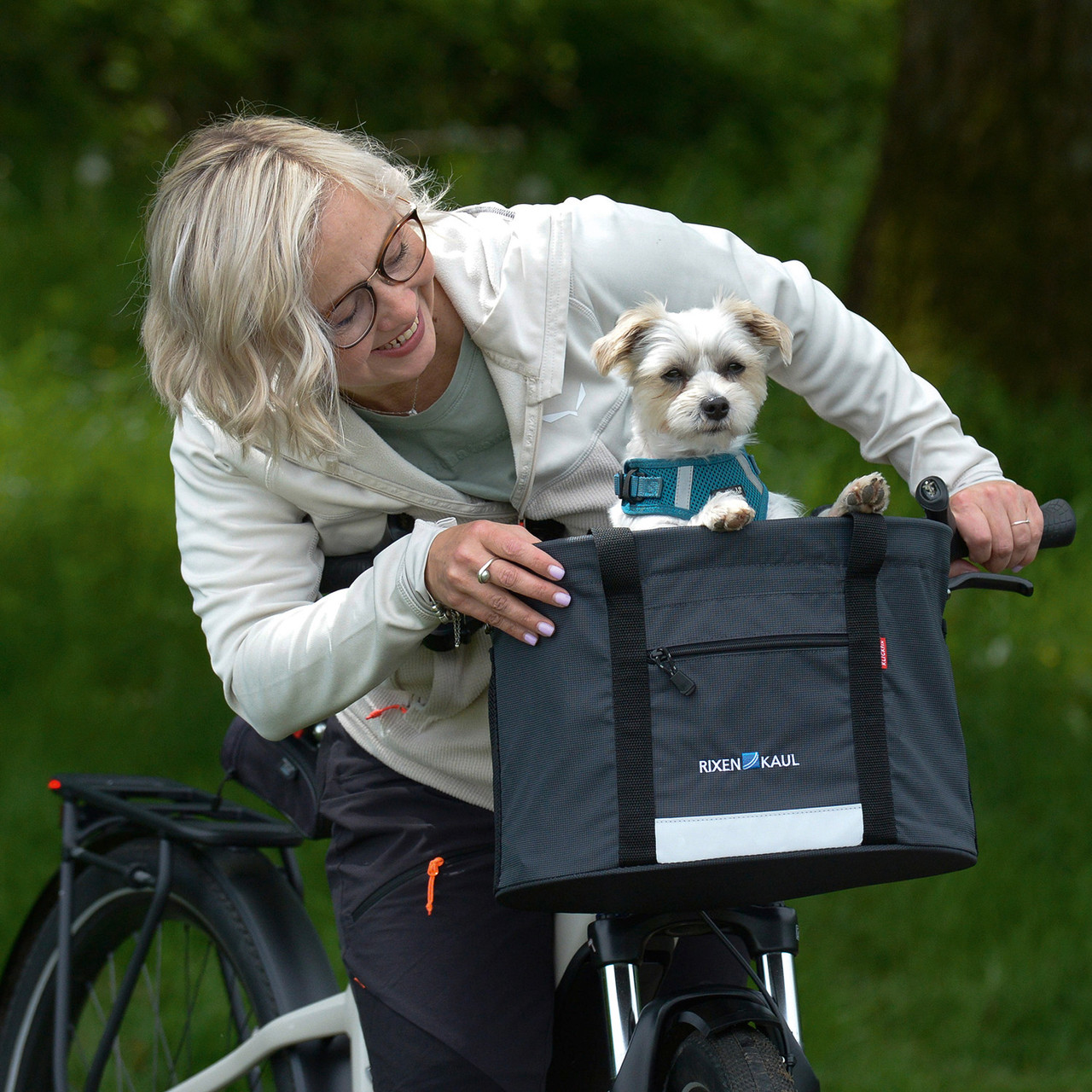 ドギーバスケット　サイクルバッグ Doggy Shopper small pets basket by KLICKfix