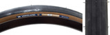 Panaracer GravelKing+ Slick 700x35 Tubeless Folding Tire - Black/Brown