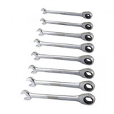 Pedro's Ratchet Combo Wrench Set - 8 pc