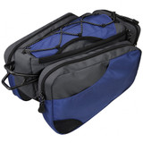 KLICKfix Contour Max Sport Seatpost Bag - Gray/Blue