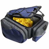 KLICKfix Contour Max Sport Seatpost Bag - Gray/Blue