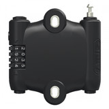 ABUS SportFlex™ 2504 Combo Cable Lock - 90 cm x 2.4 mm, Black