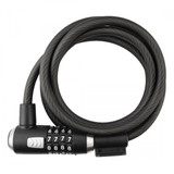 Kryptonite KryptoFlex 1018 Combo 6 ft x 10 mm Cable Lock - Black