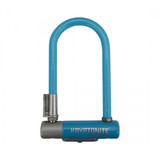 Kryptonite KryptoLok Mini 7-7 3.25 x 7 in U-Lock with Bracket - Light Blue