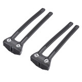 Kryptonite Frame Ring Lock with Flex Mount Bracket - Black