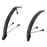 SKS VeloFlexx 55 Quick-Release Fender Set - Black