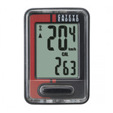 CatEye Enduro CC-ED400 Wired Computer - Black/Red