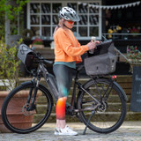 KLICKfix Rackpack Sport Waterproof Bag with UniKlip 2 - Gray