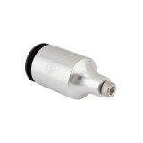 Origin‑8 Frame / Fork Eyelet Stub Light Mount — Ø26×46 mm Aluminum Mount- Silver