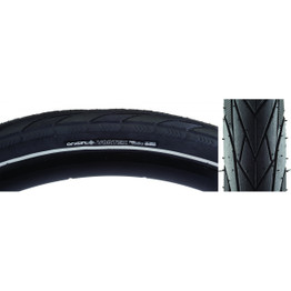 Origin8 Vortex 700x45 Wire Tire - Black/Reflective