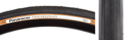 Panaracer Original GravelKing 700x43 Tubeless-Ready Folding All-Road and Gravel Tire - Black/Brown