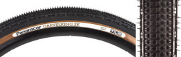 Panaracer GravelKing SK 27.5x1.9 Tubeless-Ready Folding Gravel Tire - Black/Brown