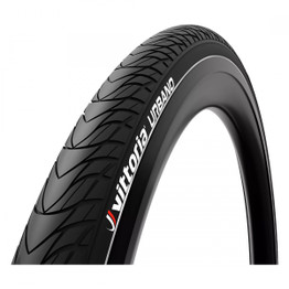 Vittoria Urbano 700x40 Urban And Commuter Tire - Black with Reflective Sidewall