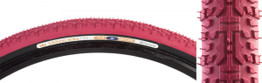 Panaracer GravelKing X1 700x40 Tubeless-Ready Folding Gravel Tire - Cranberry/Black