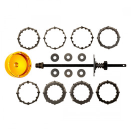 Pedro's Pro BB Socket 10-Piece Set - 10 pc, Black/Gold
