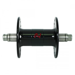 Phil Wood Classic High Flange Front Track Hub 32H 100mm - Black