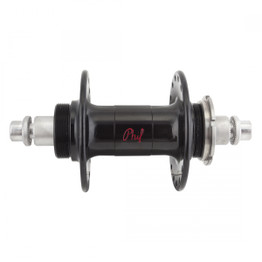 Phil Wood Classic High Flange Rear Track Hub 32H 120mm Fixed/Freewheel - Black