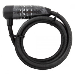 Kryptonite KryptoFlex 815 Combo 5 ft x 8 mm Cable Lock - Black
