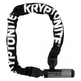 Kryptonite 990 KryptoLok Combo 3 ft x 9 mm Chain Lock - Black