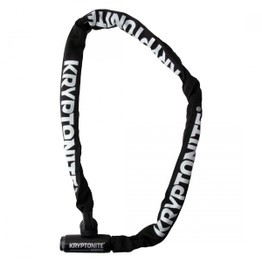 Kryptonite 712 Keeper Key 4 ft x 7 mm Chain Lock - Black