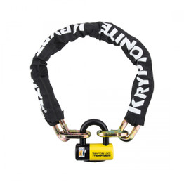 Kryptonite New York Fahgettaboudit 1410 3.5 ft x 14 mm Chain Lock with New York Disc Lock