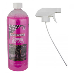 Finish Line Super Bike Wash - 1 L trigger spray bottle