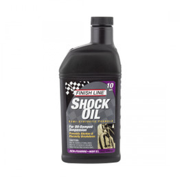 Finish Line Shock Oil Suspension Fluid - 10 wt, 16 oz bottle