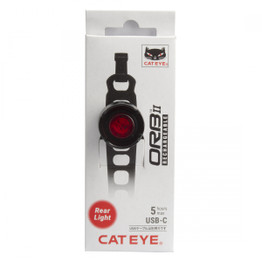 CatEye Orb RC USB-C SL-LD160RC-R Rear Light - Black