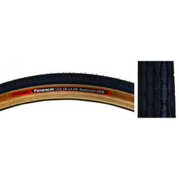 Panaracer Randonnee 26x1-1/2 Wire Bead Touring Tire - Black/Amber