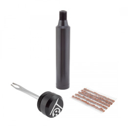 Origin8 Patch KIT Tubeless Tire Repair KIT Threaded Alloy Black