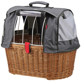KLICKfix Doggy Basket Plus GTA Dog Bike Basket - Natural