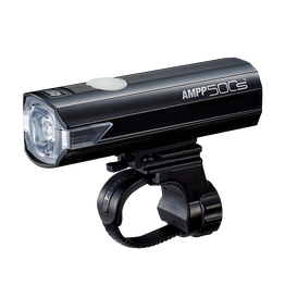 Cateye HL‑EL085SRC AMPP500S Headlight – 500 Lumen Rechargeable Front Light with Side Visibility