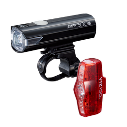 Cateye AMPP500S / ViZ150 Combo Kit – 500L Front + 150L Rear USB Rechargeable Bike Lights Cateye AMPP500S / ViZ150 Combo Kit – 500L Front + 150L Rear USB Rechargeable Bike Lights
