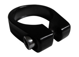 Summit alloy clamp seatpost clamps with bolt 28.6 black