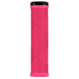 Strata Single Clamp Lock-On Grips Neon Pink
