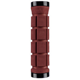 Northshore Dual Clamp Lock‑On Grips Deep Red