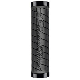 Logo Lock-On Grips Dual Clamp MTB & BMX Grips Black