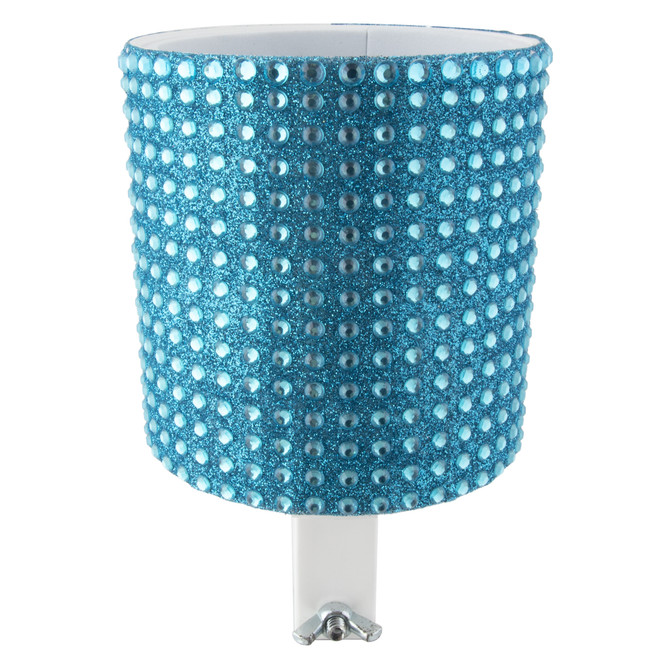 Blue Rhinestone Drink Holder
