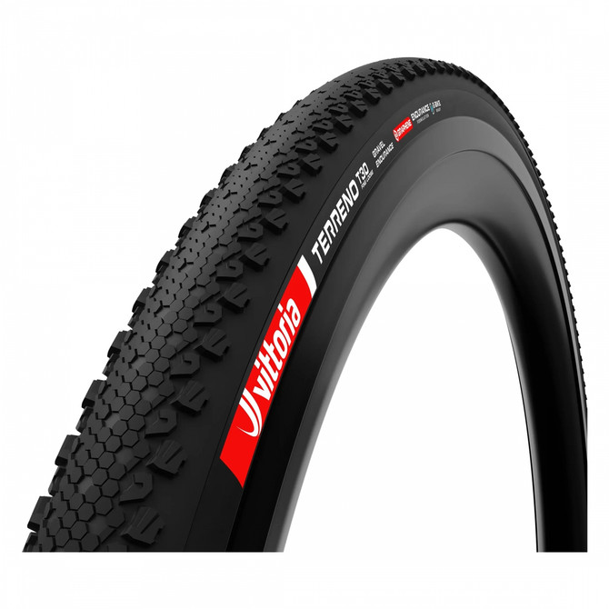 Vittoria Terreno T30 700x37 Tubeless-Ready Gravel Tire - Black