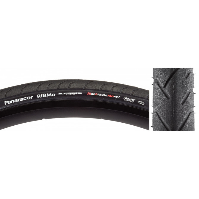 Panaracer RiBMo ProTite 700x28 Folding Urban and Commuter Tire - Black/Black