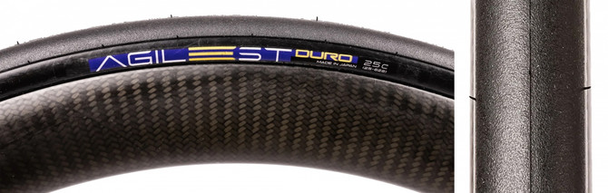 Panaracer Agilest Duro TLR 700x32 Tubeless-Ready Folding Durability-Focused Road Tire - Black/Black