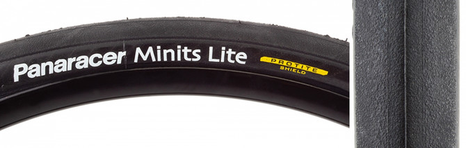 Panaracer Minits Light 20x7 Folding Compact-Wheel Road Tire - Black/Black