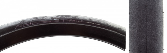Panaracer Agilest Fast 700x25 Folding Low-Rolling-Resistance Road Tire - Black/Black