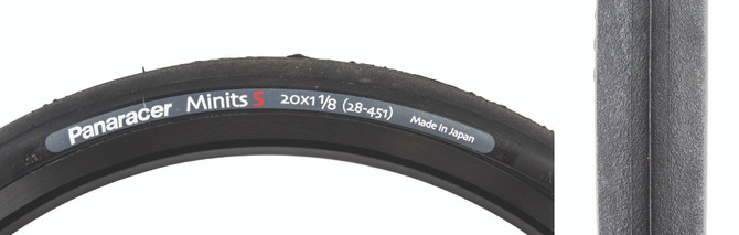 Panaracer Minits S 20 x 1-1/8 Wire Bead Tire - Black