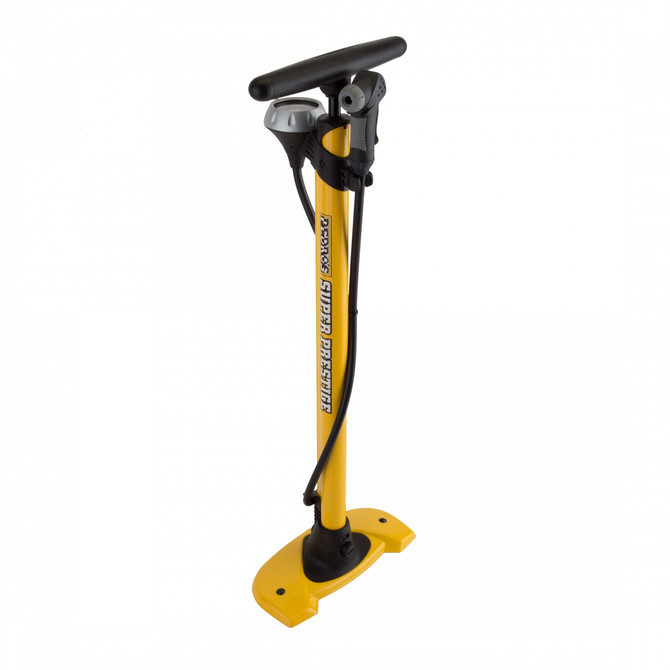 Pedro's Super Prestige Floor Pump - Yellow