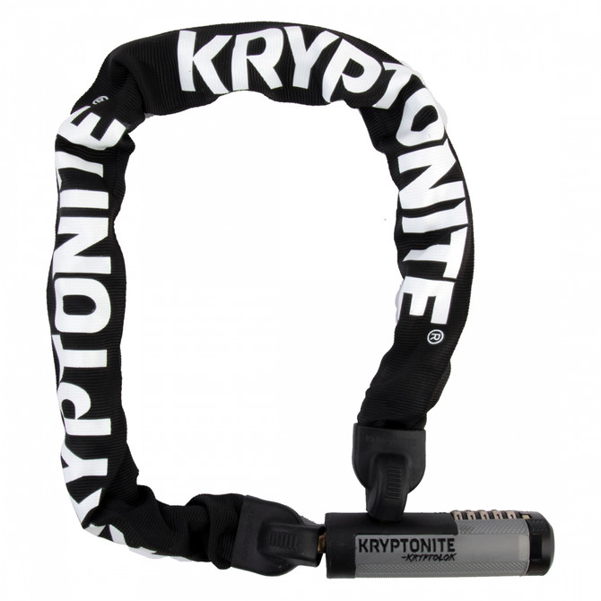 Kryptonite 990 KryptoLok Combo 3 ft x 9 mm Chain Lock - Black